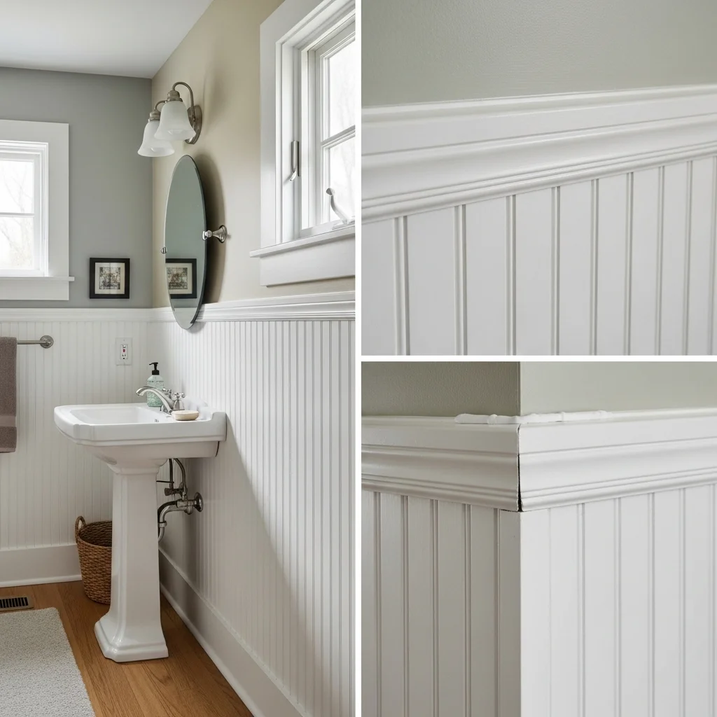 Bathroom Paneling and Beadboard