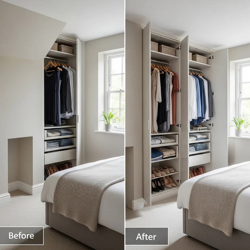 Built-In Wardrobes: Custom Solutions for Awkward Spaces