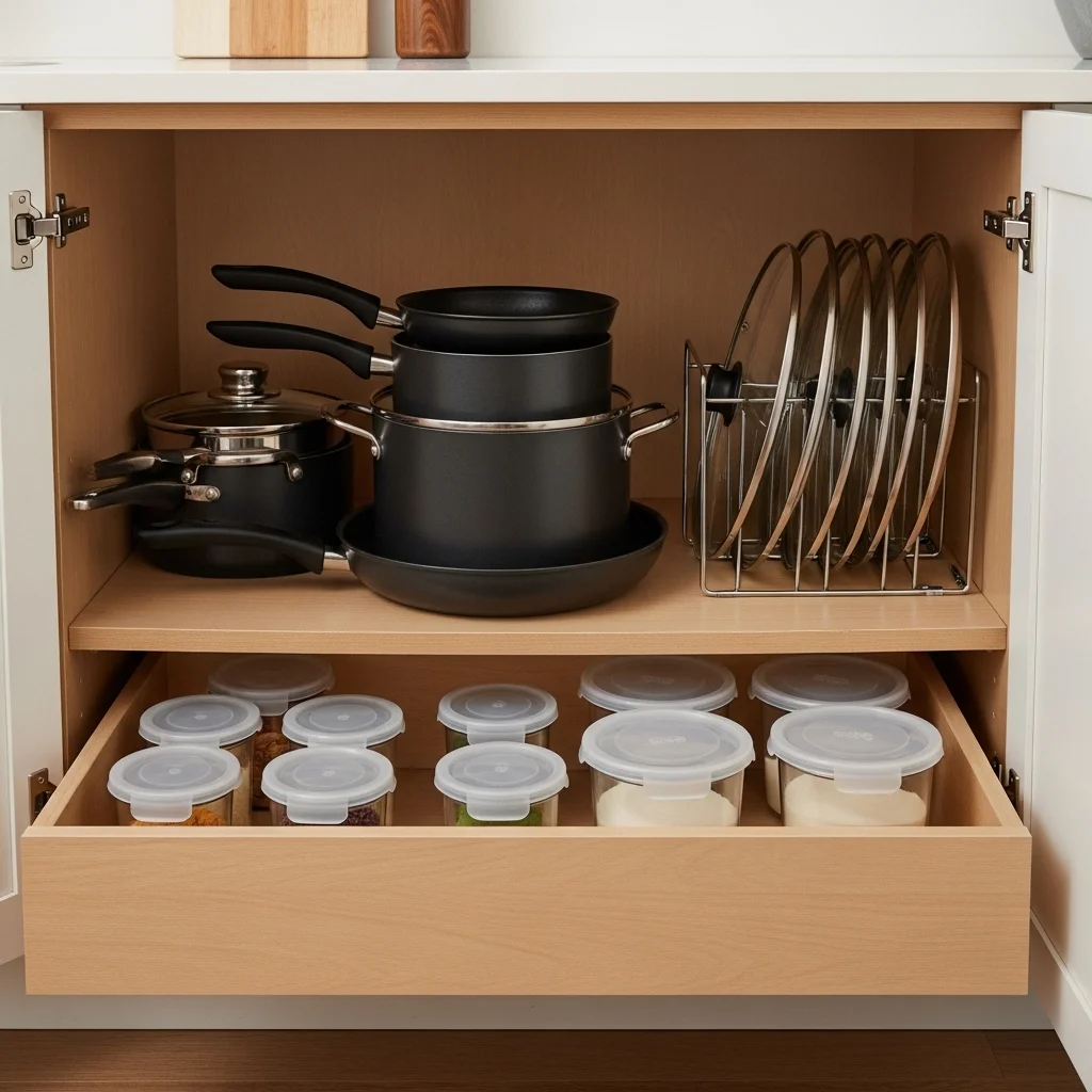 Cabinet Space: What Actually Belongs Where