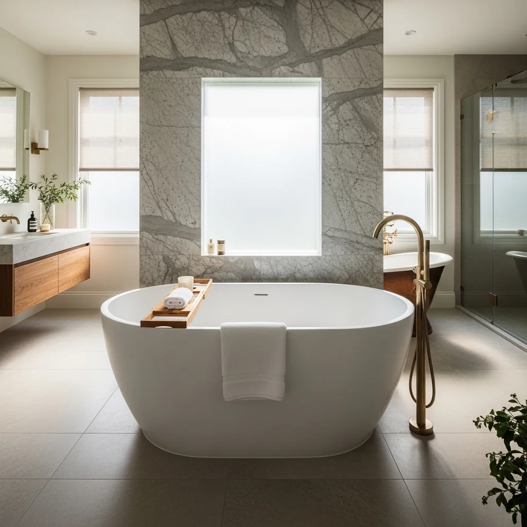 Choose a Freestanding Bathtub as the Focal Point