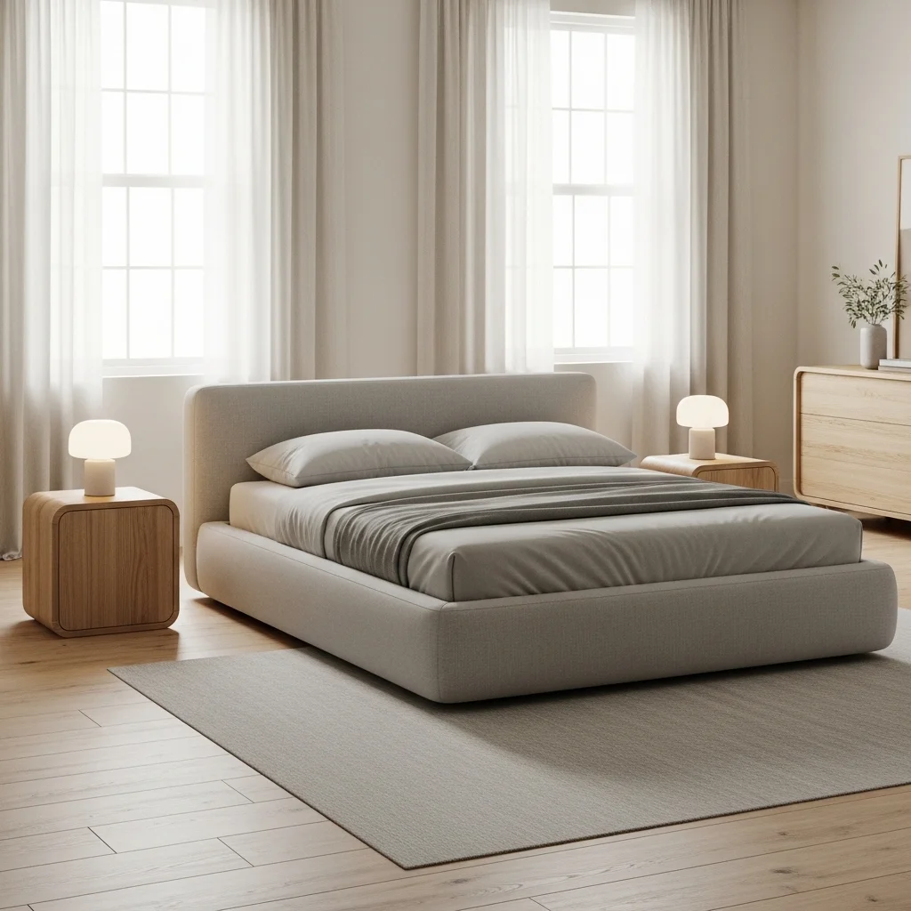 Choose Furniture with Soft Edges and Low Profiles