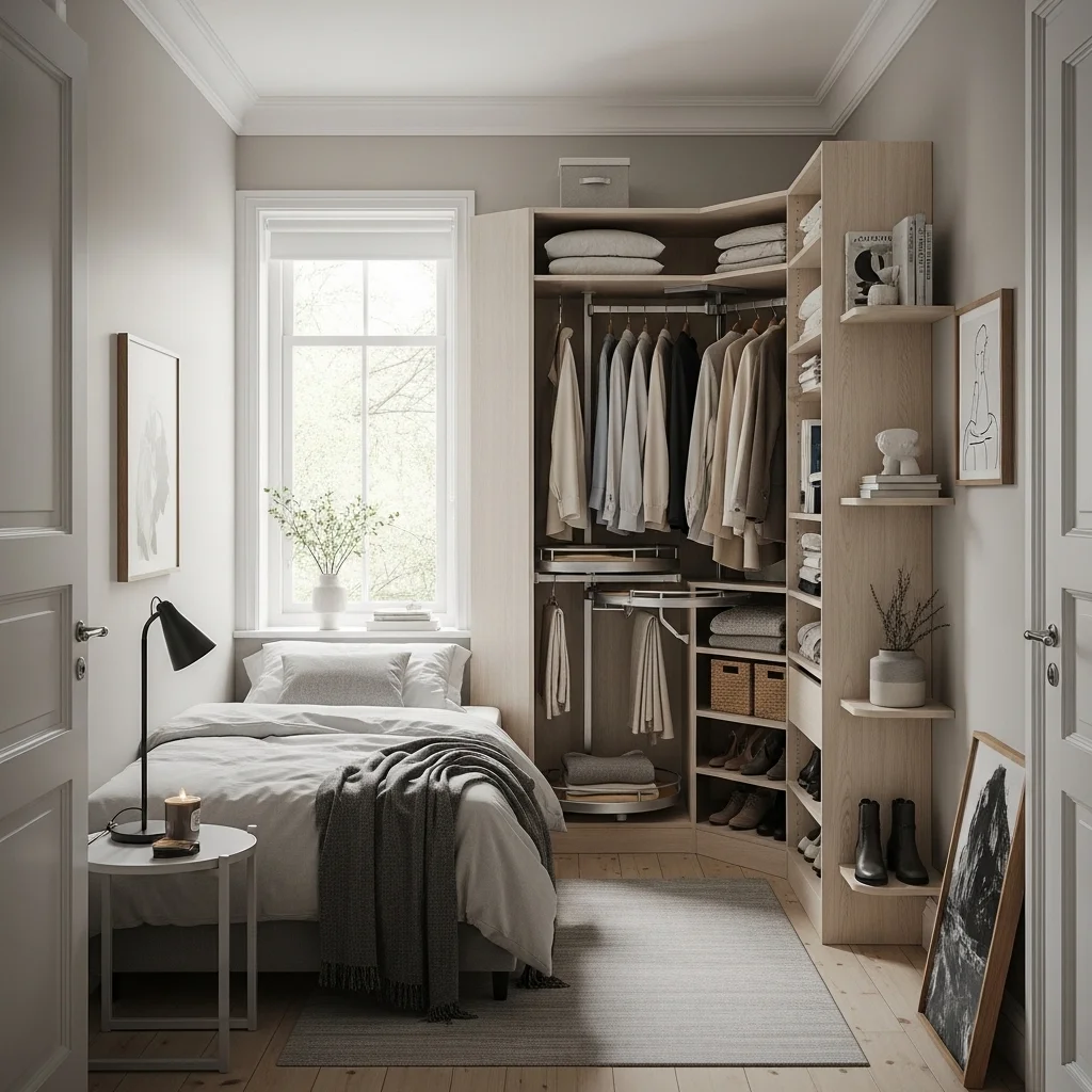 Corner Wardrobes: Making Dead Space Work Hard