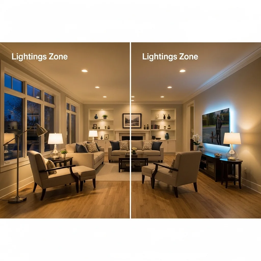 Creating Zones in Larger Spaces