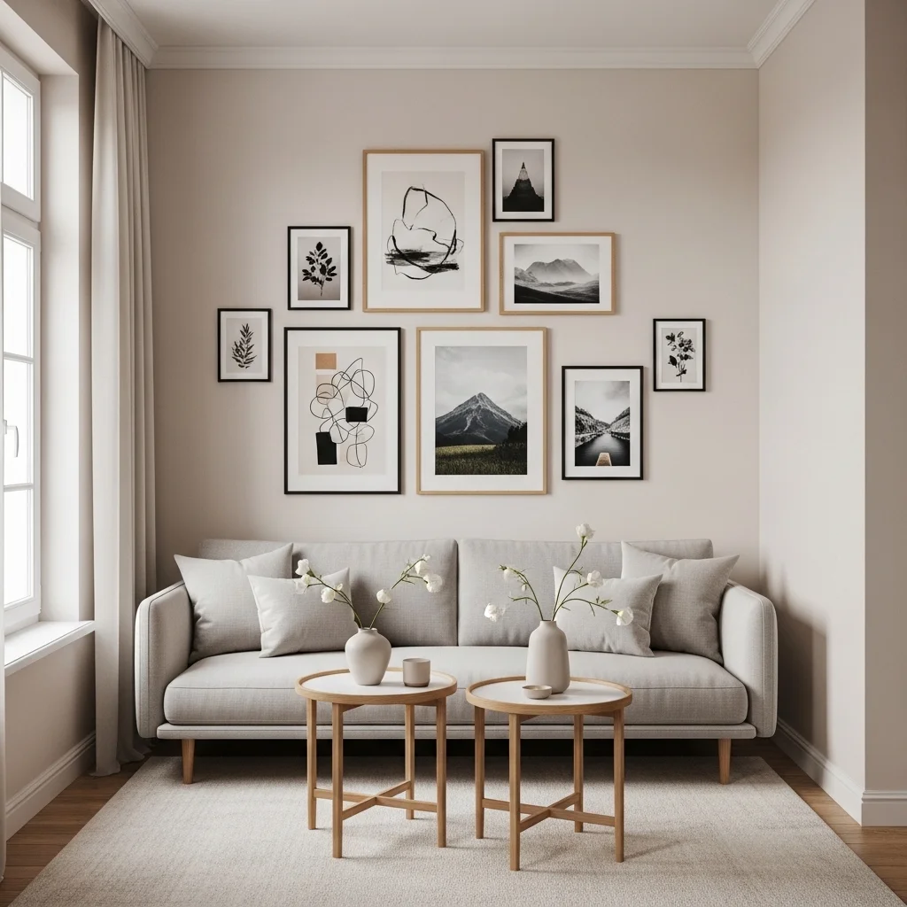 Gallery Walls as Focal Points