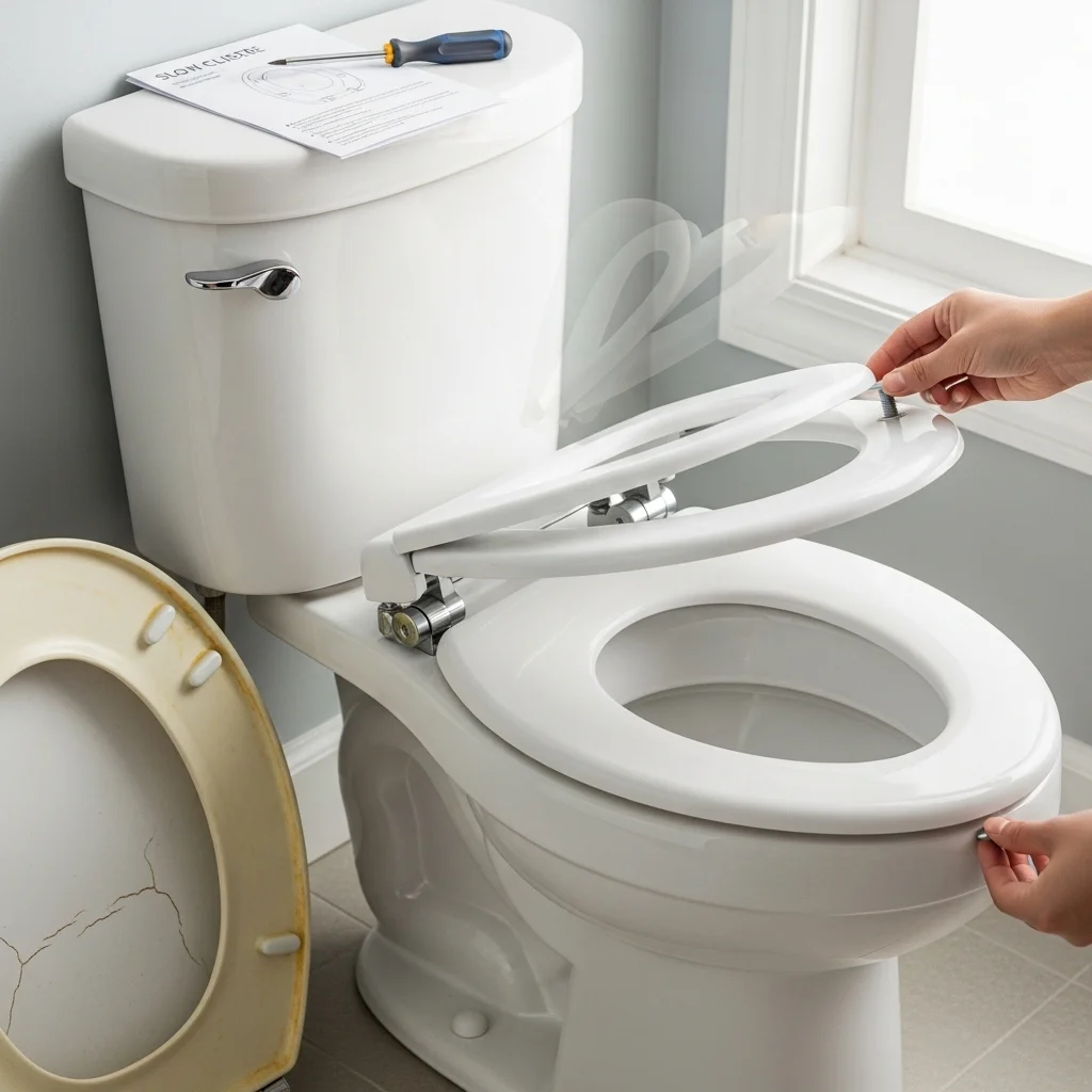 Install a New Toilet Seat