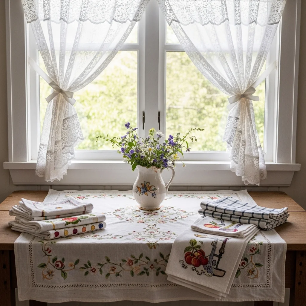 Soften the Edges with Textiles