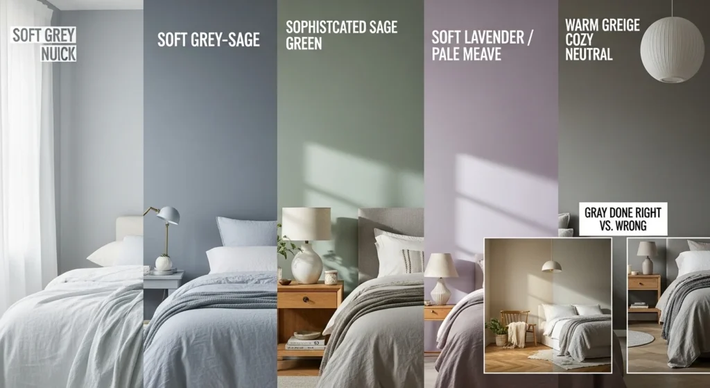 The Best Colors for Bedroom Relaxation