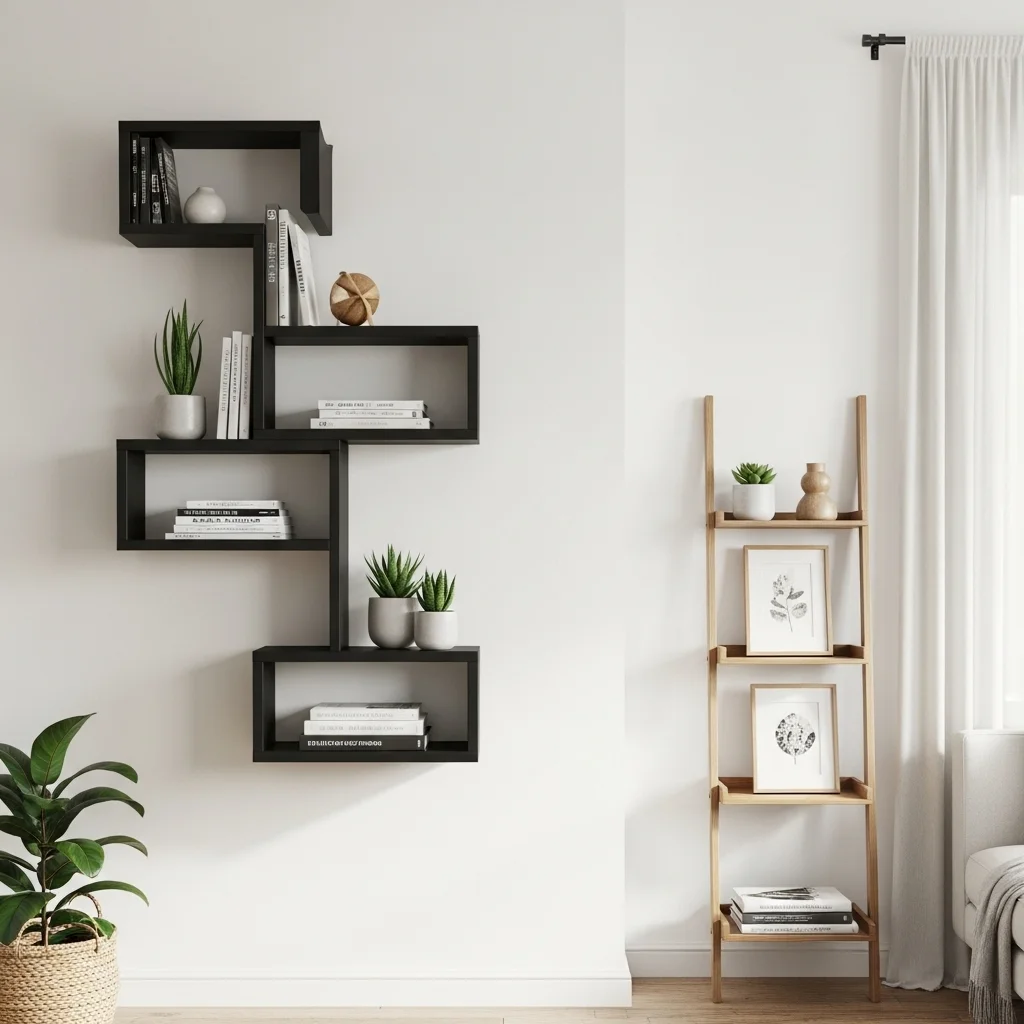 Vertical Storage to Free Up the Floor