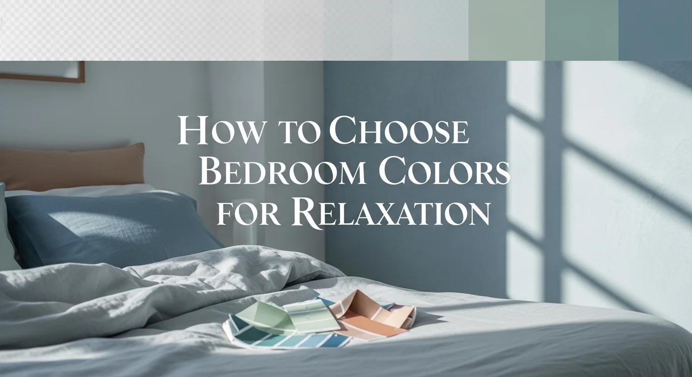 How to Choose Bedroom Colors for Relaxation