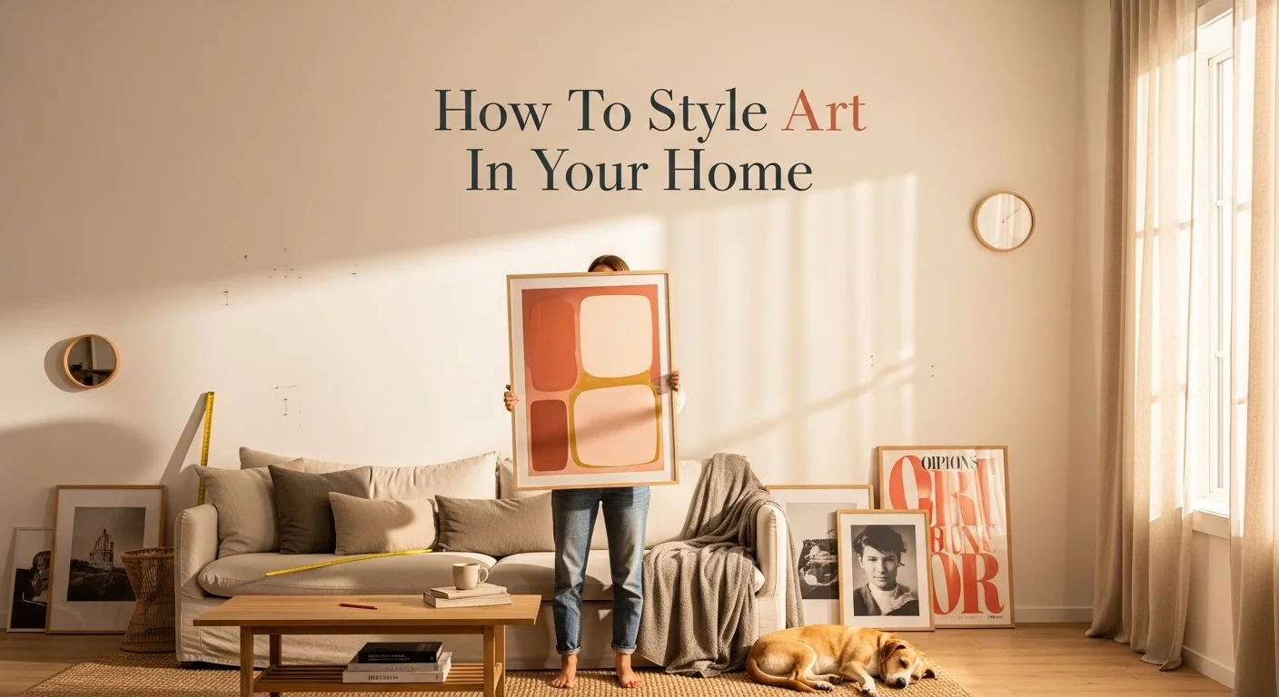 How To Style Art In Your Home