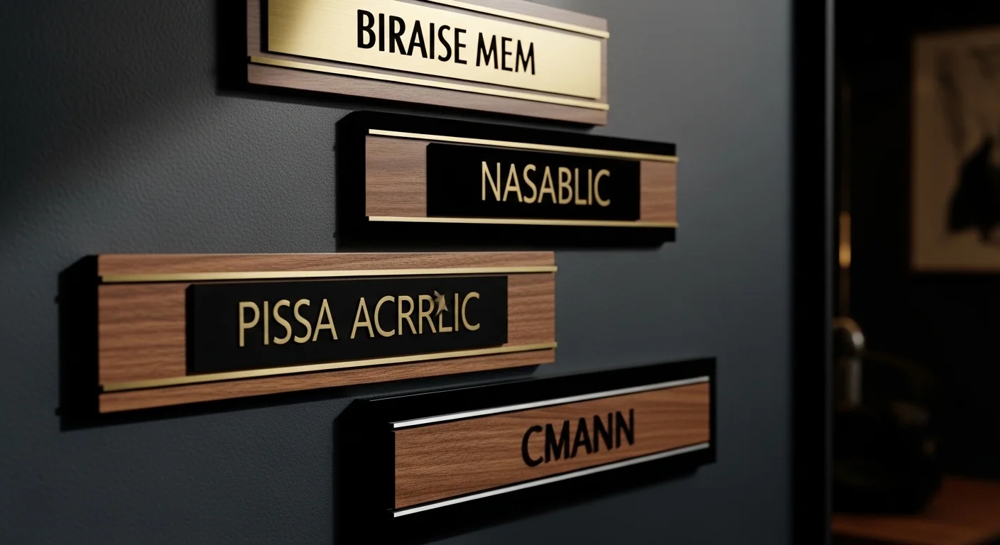 Top 10 Best Name Plates For Home